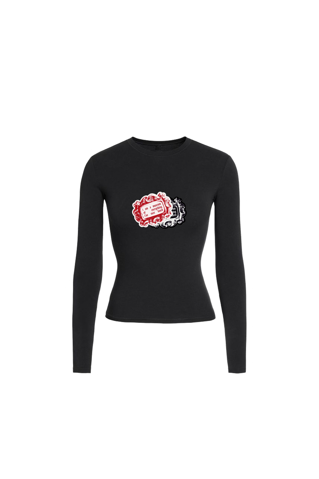 long sleeve museum top