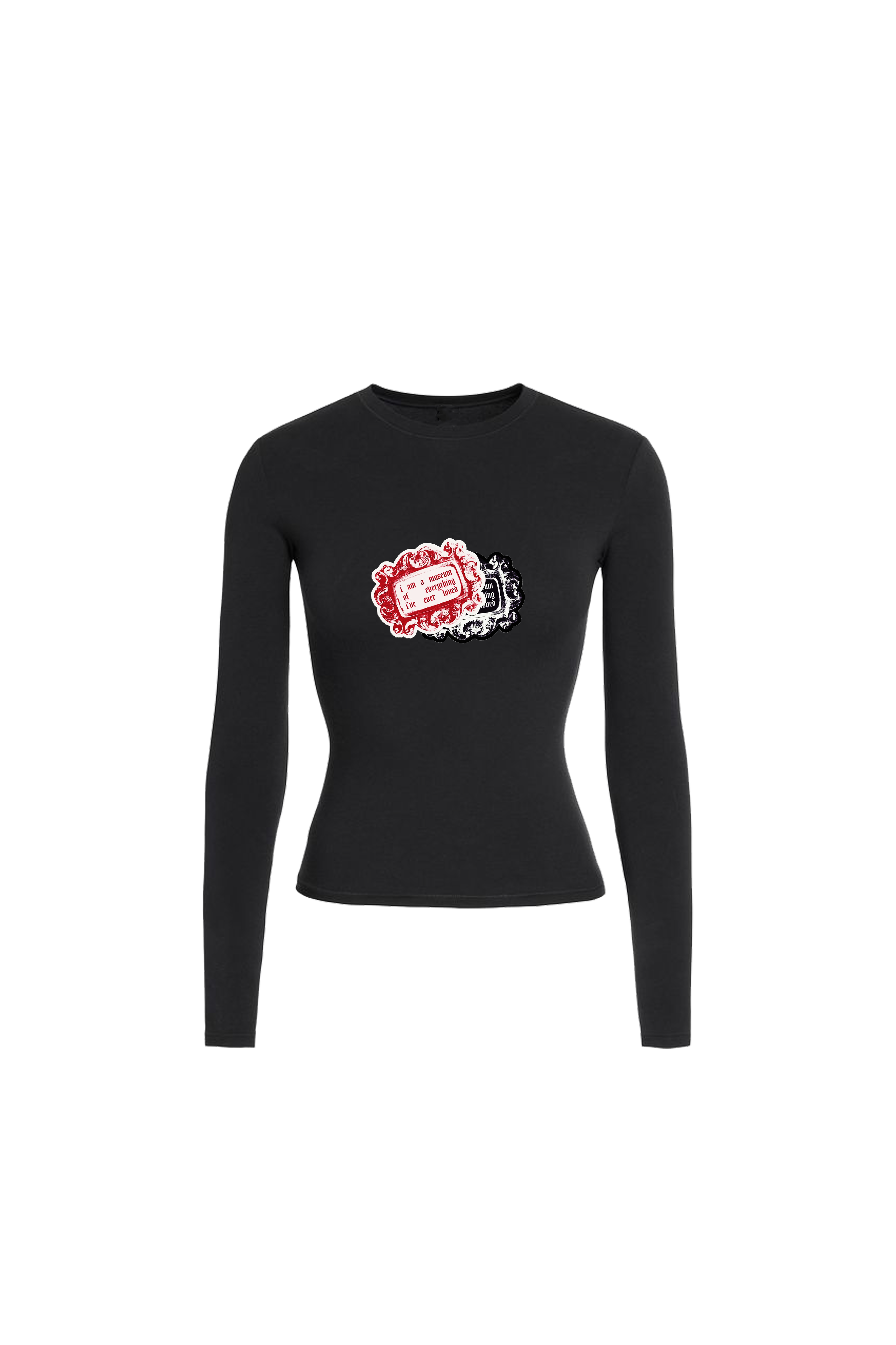 long sleeve museum top