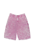 stone jorts pink